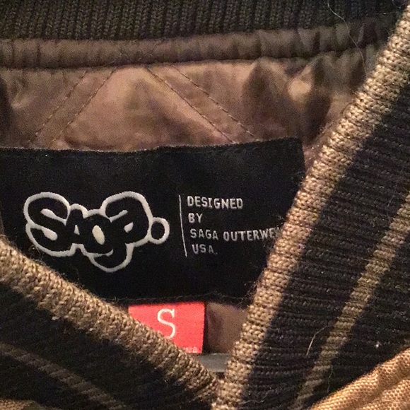 Saga men outerwear USA vest. Size small. - Picture 2 of 5